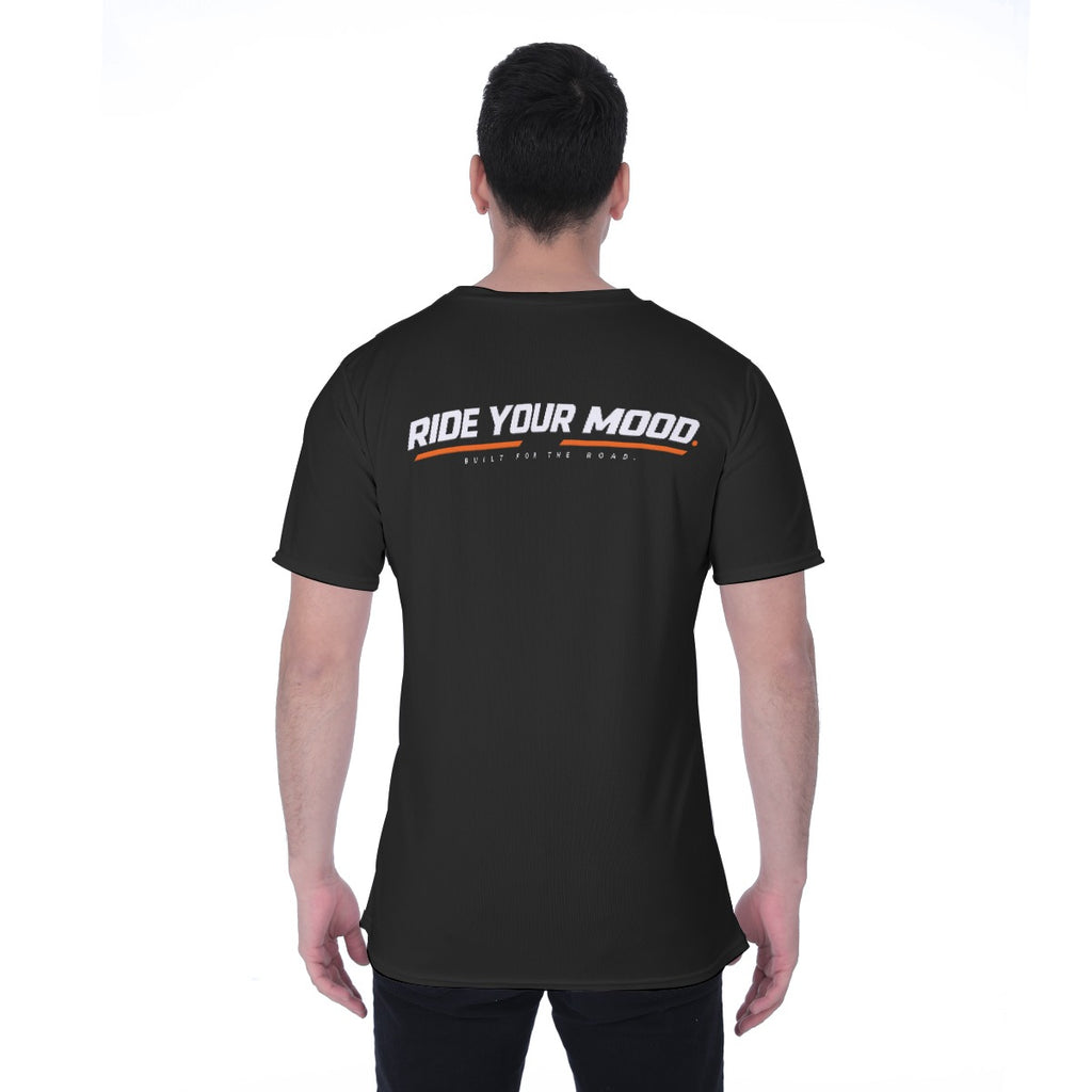 RM Ride Hard Performance T-Shirt – Black/Red