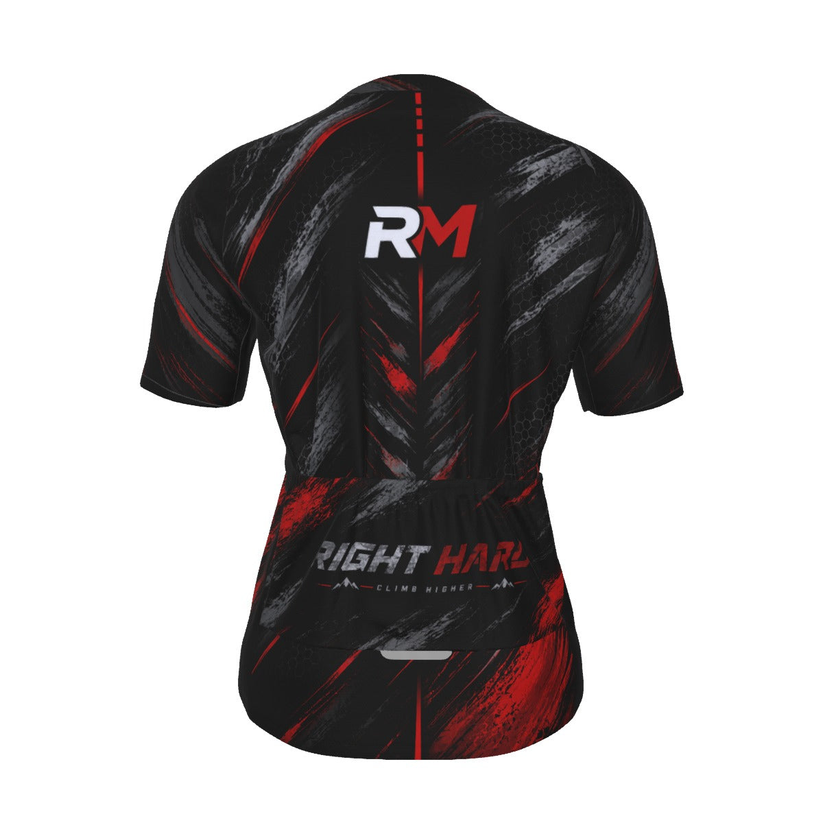 RM RIGHT HARD – Men’s Performance Cycling Jersey | Black