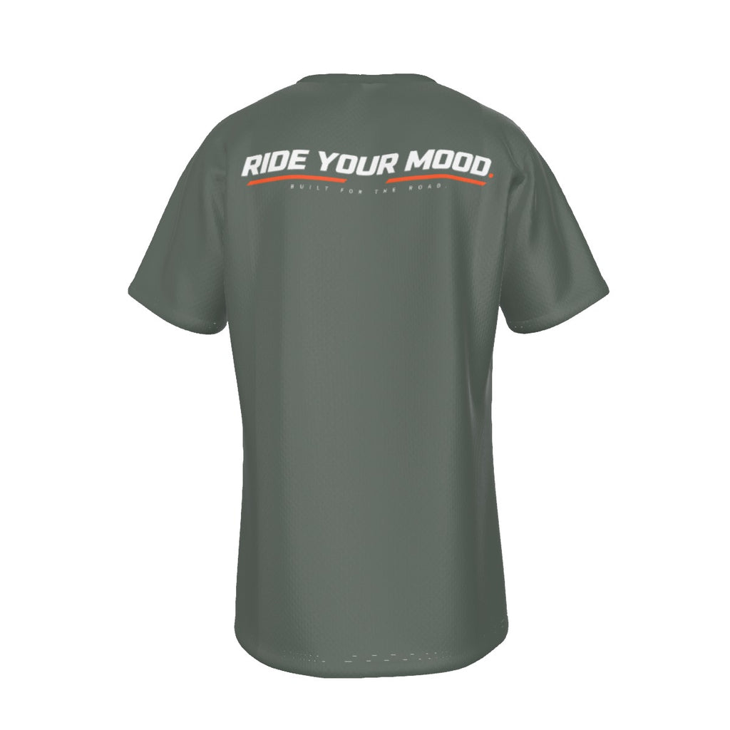 RM Ride Hard Performance T-Shirt – Graphite Gray