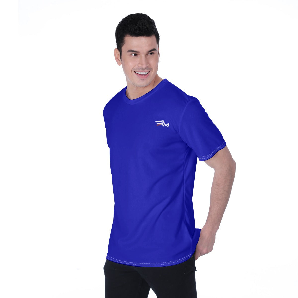 RM Ride Hard Performance T-Shirt – Atomic Blue