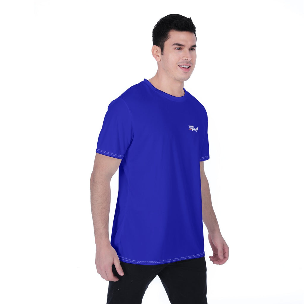 RM Ride Hard Performance T-Shirt – Atomic Blue