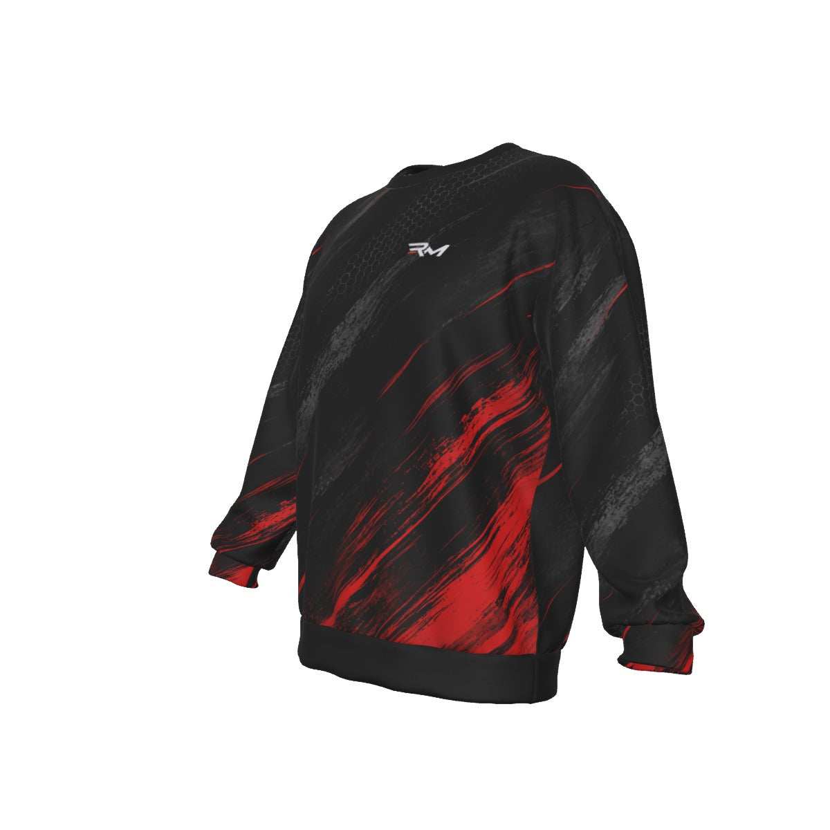 RM Graphic Sweatshirt / CARBON RUSH RED