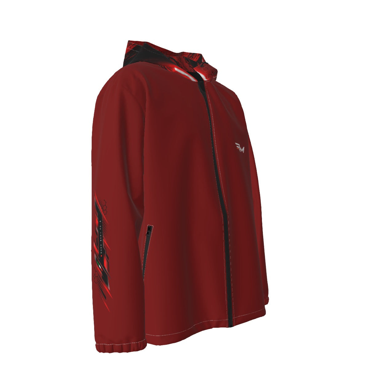 RIDE YOUR MOOD – Atomic Windbreaker Jacket / Red
