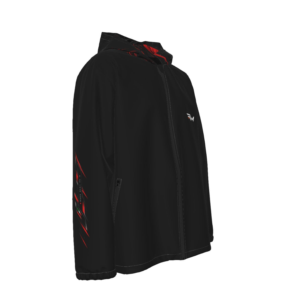 RIDE YOUR MOOD – Apex Windbreaker Jacket / Black