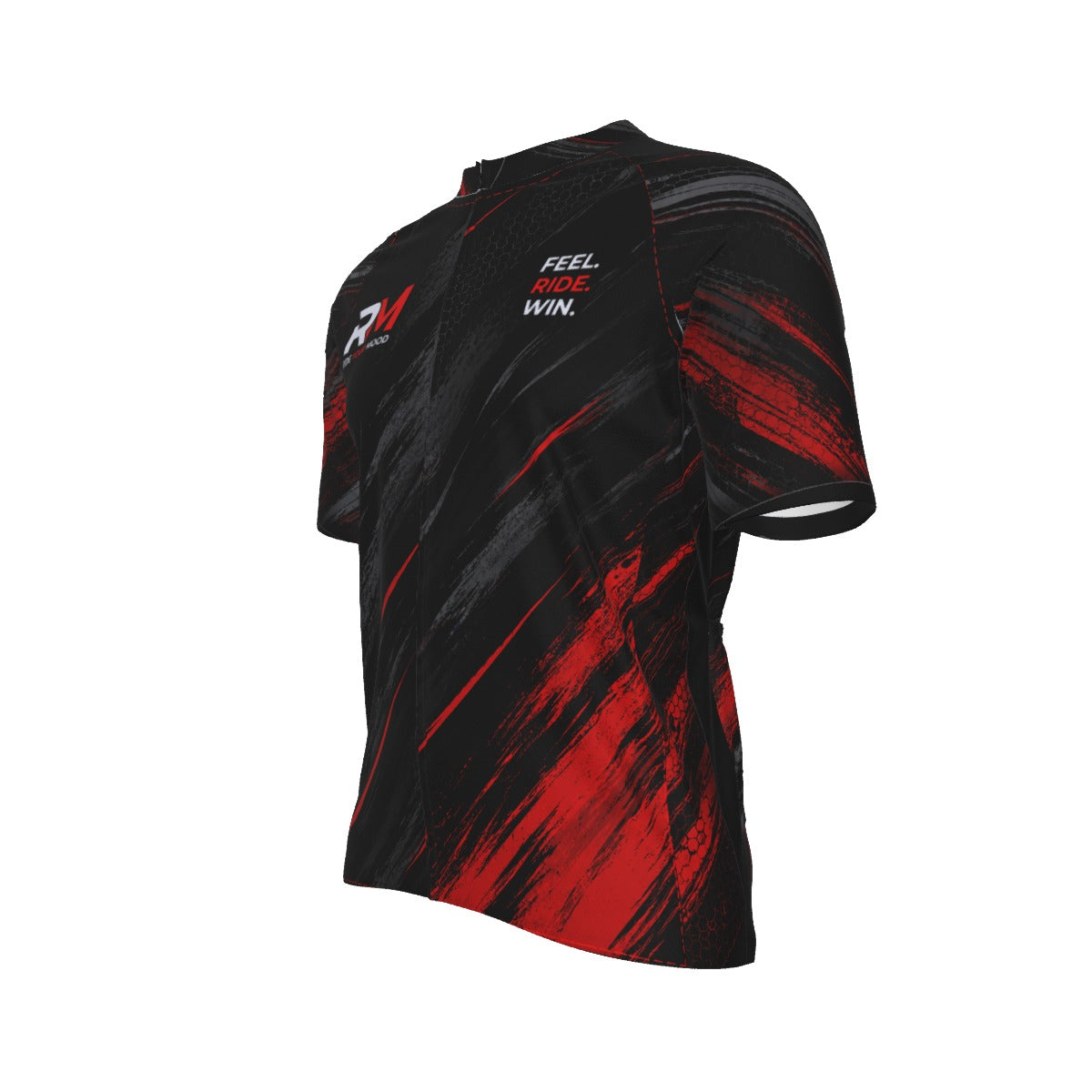 RM RIGHT HARD – Men’s Performance Cycling Jersey | Black