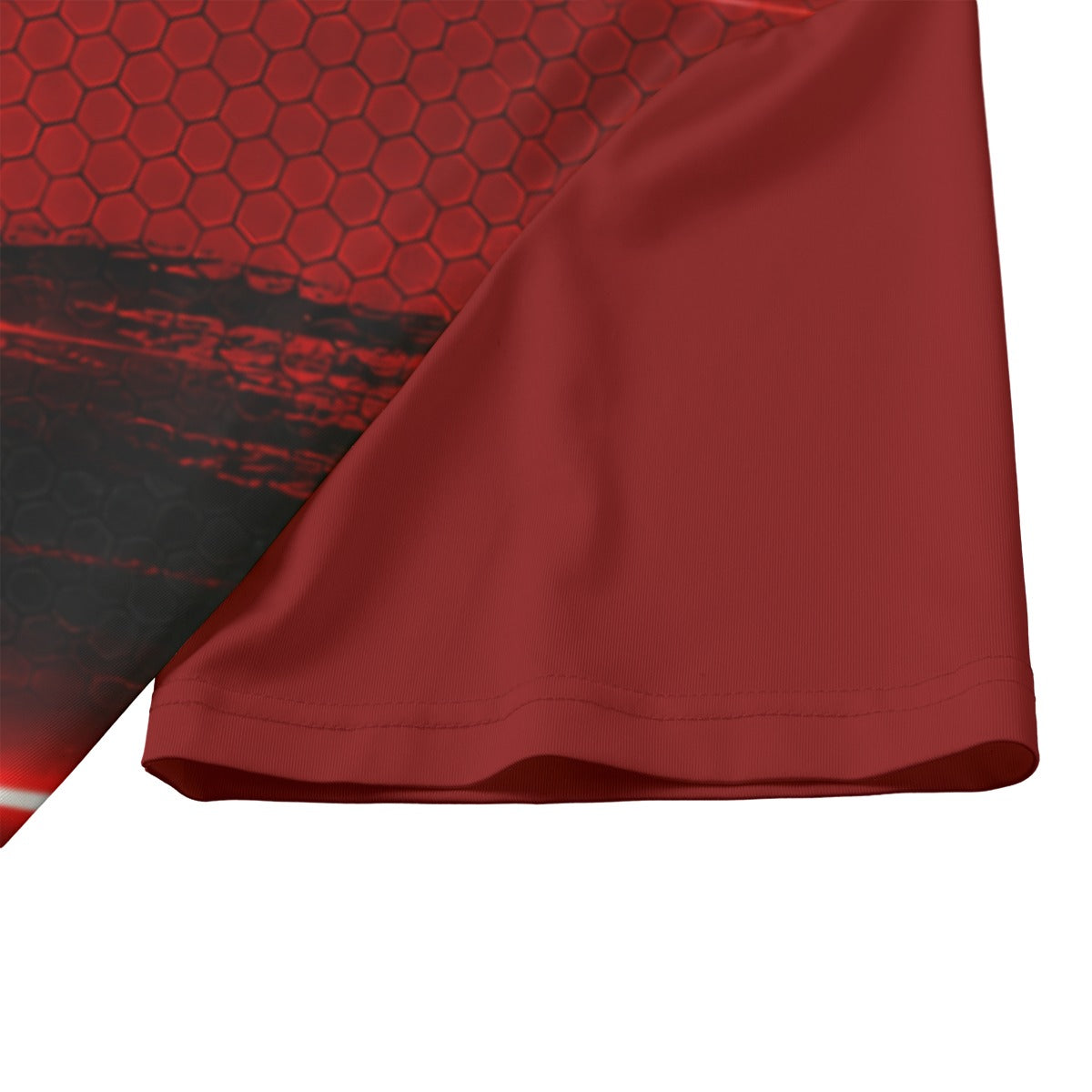 RM RIGHT HARD ZIP – Men's Performance Cycling T-Shirt | Red