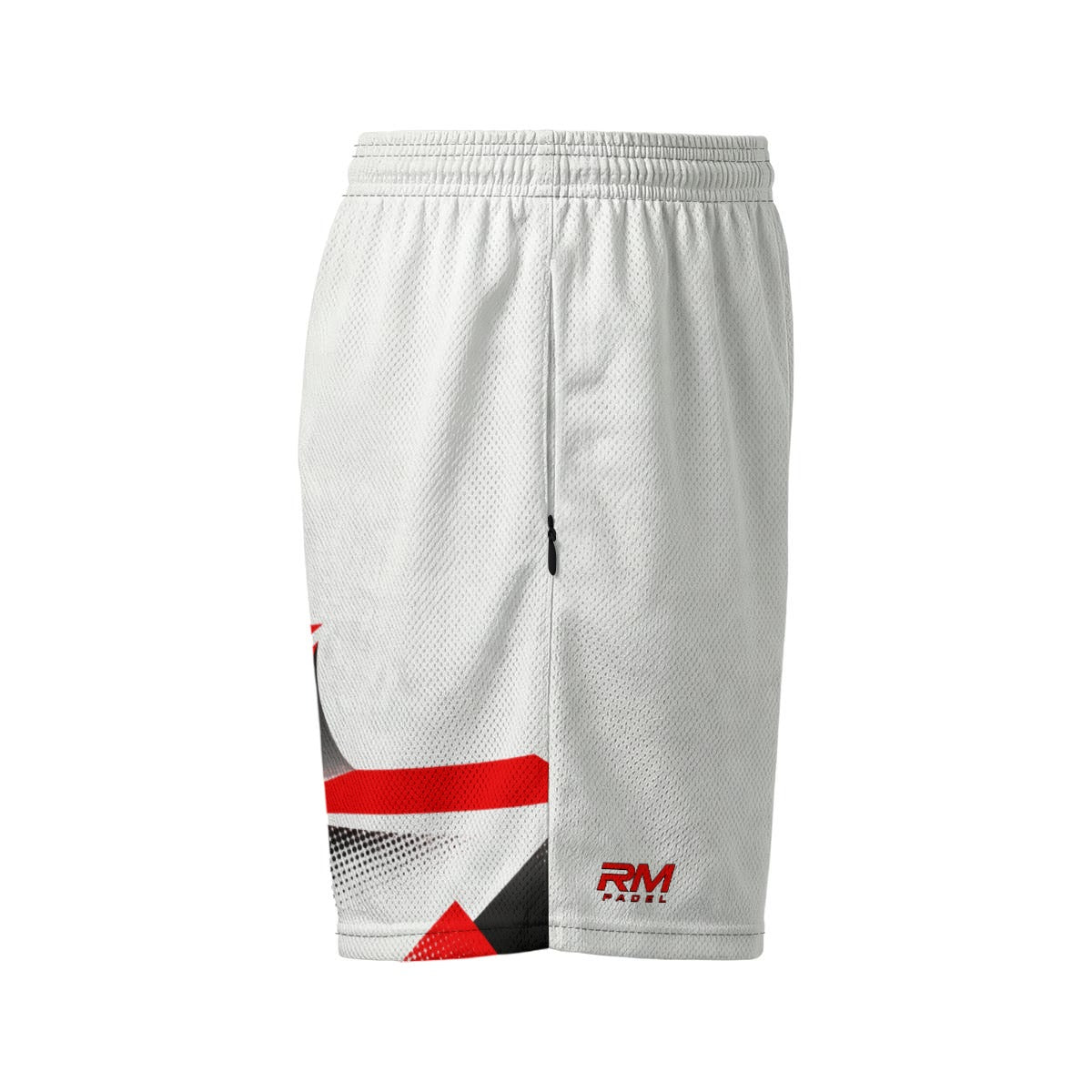 RM PADEL – RED IMPACT | Performance Shorts / White