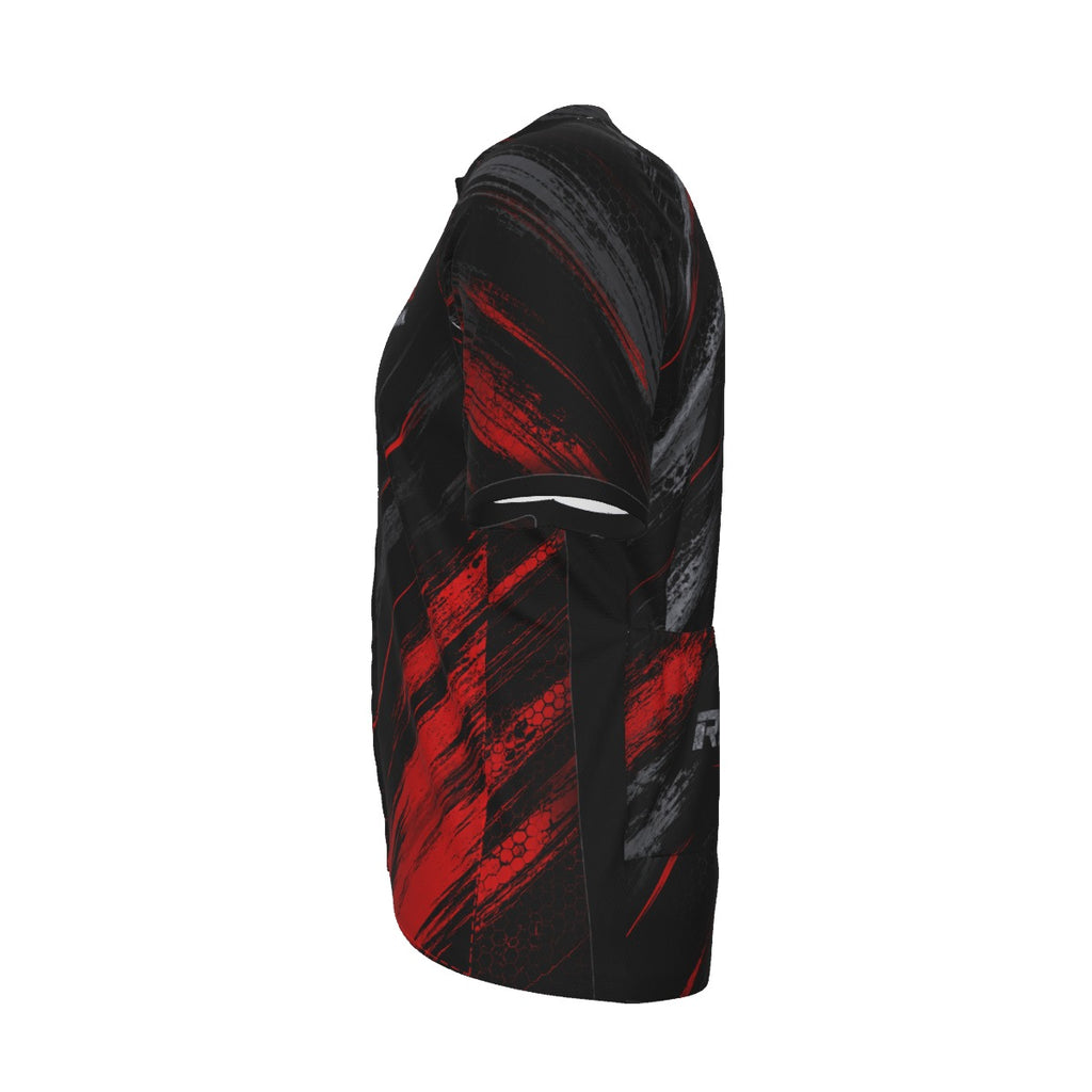 RM RIGHT HARD – Men’s Performance Cycling Jersey | Black
