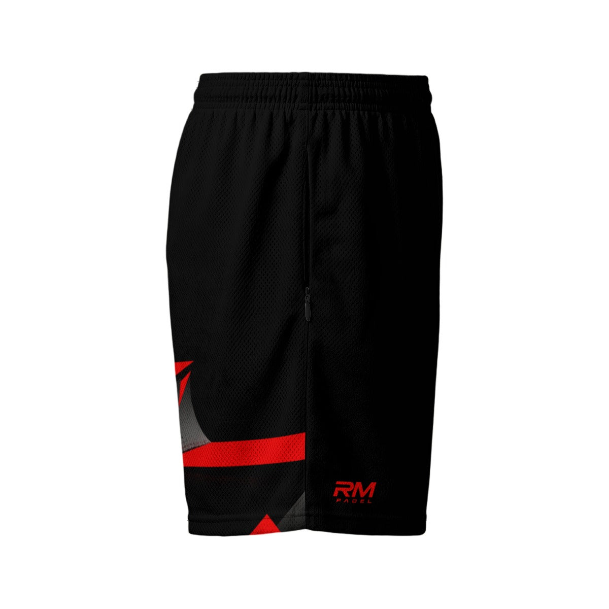 RM PADEL – RED IMPACT | Performance Shorts / Black