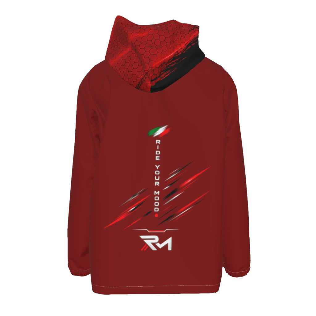 RIDE YOUR MOOD – Atomic Windbreaker Jacket / Red
