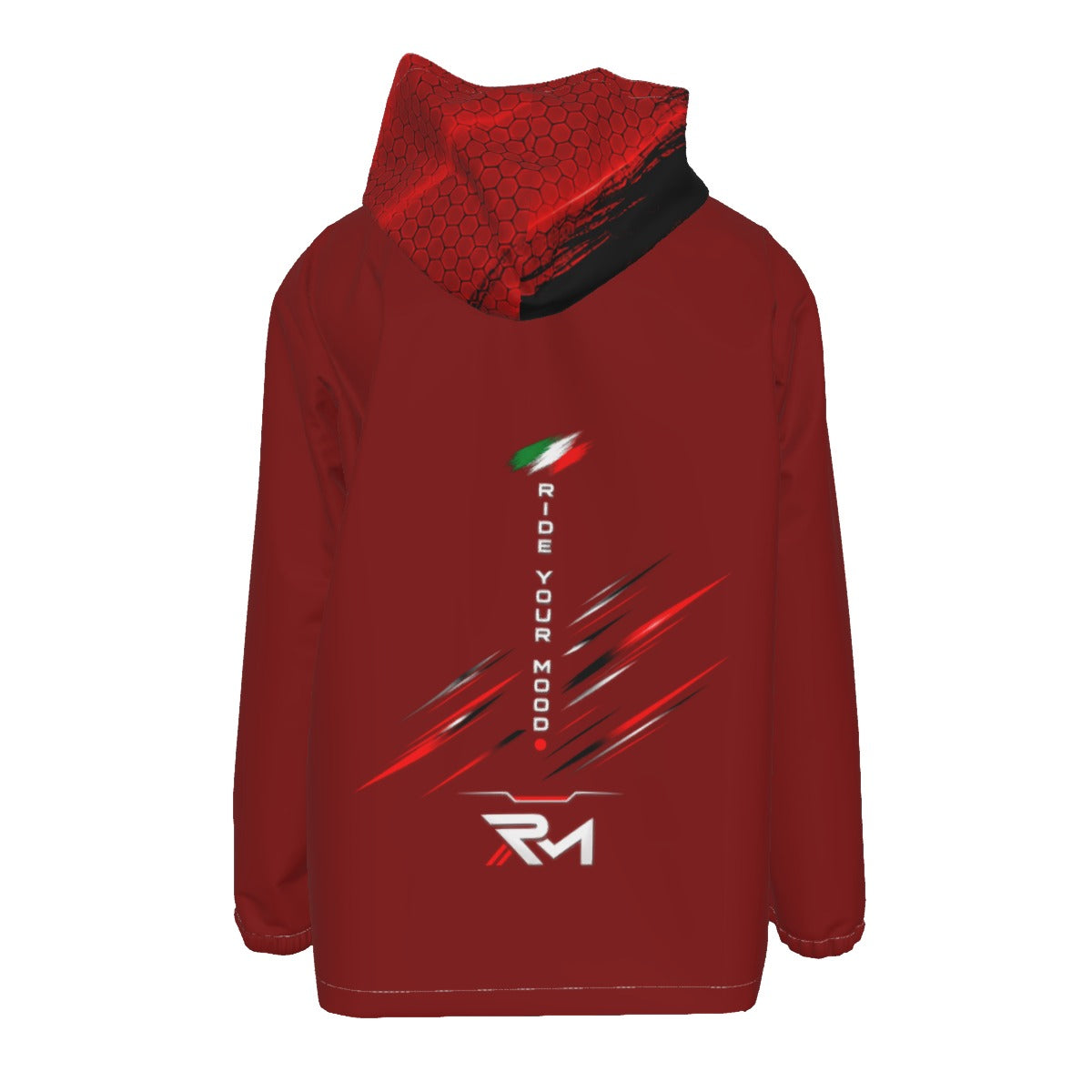 RIDE YOUR MOOD – Atomic Windbreaker Jacket / Red