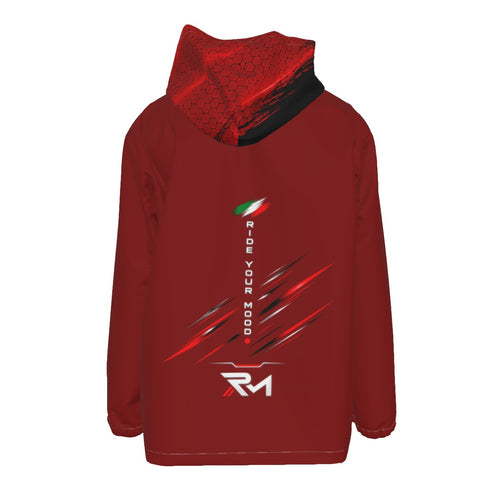 RIDE YOUR MOOD – Atomic Windbreaker Jacket / Red