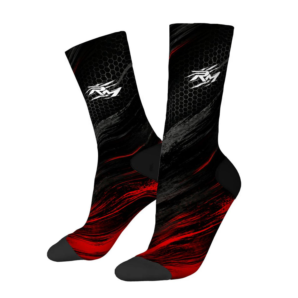 RM Black – Performance Crew Socks