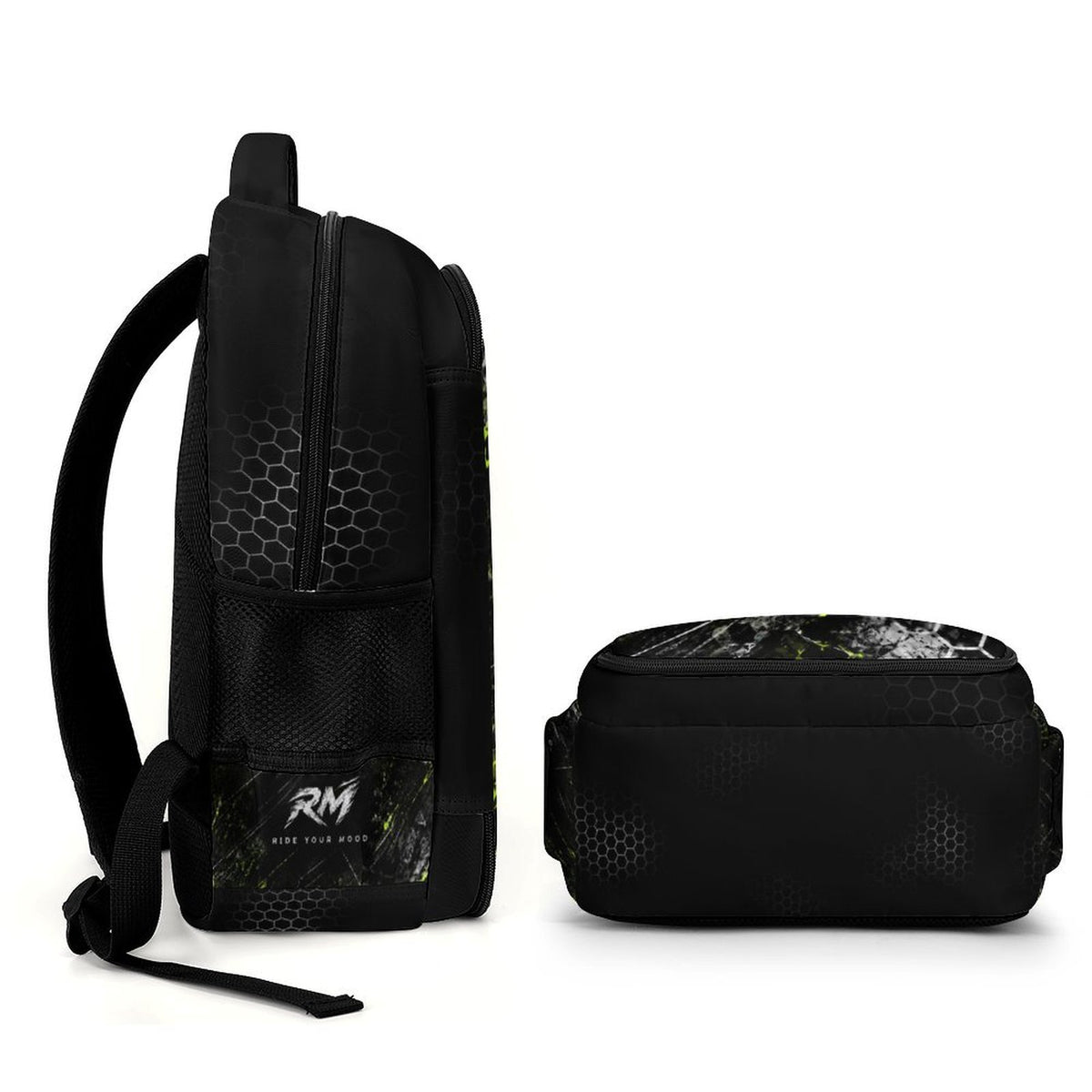 RM PADEL - Performance Backpack / Black & Lime