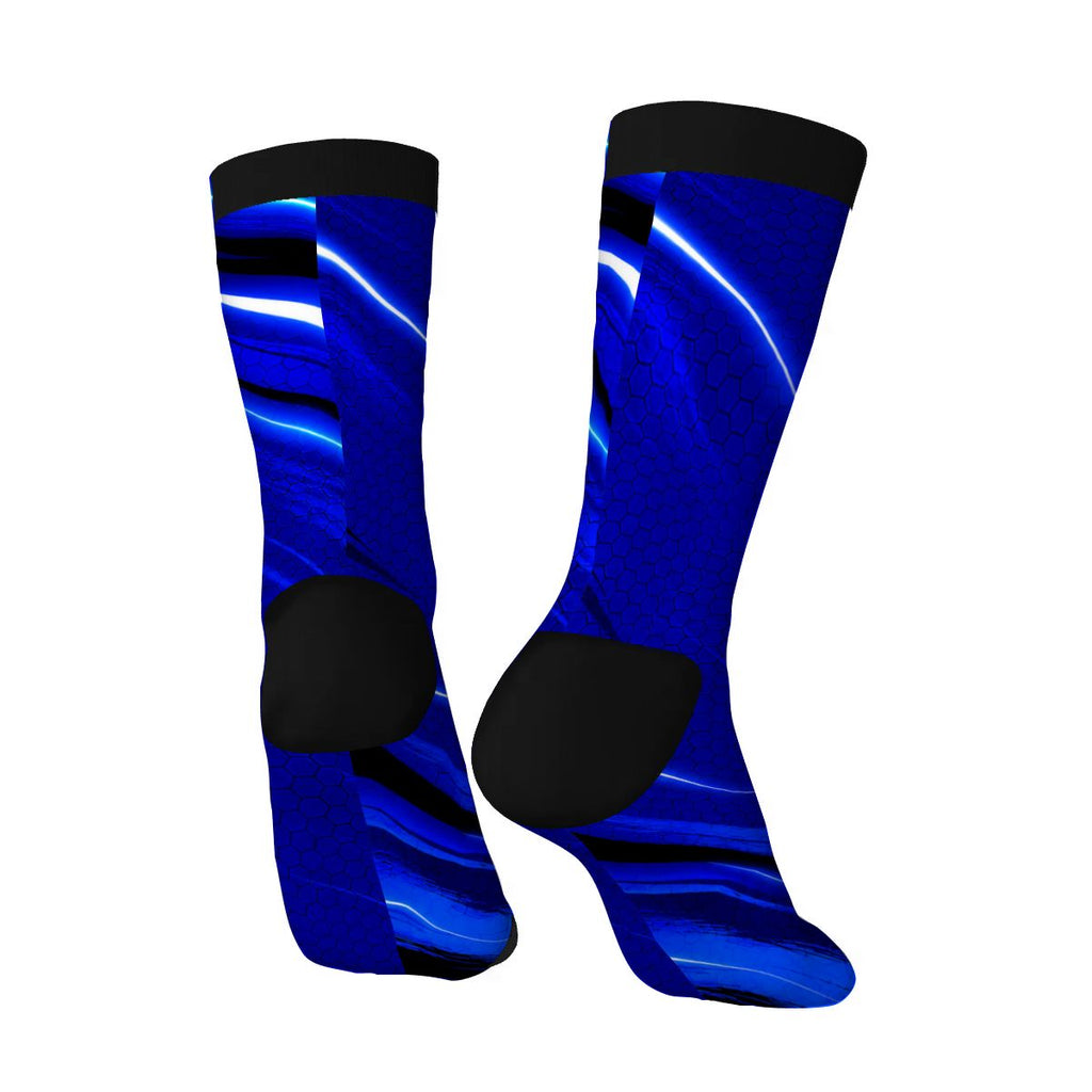 RM Atomic Blue – Performance Crew Socks