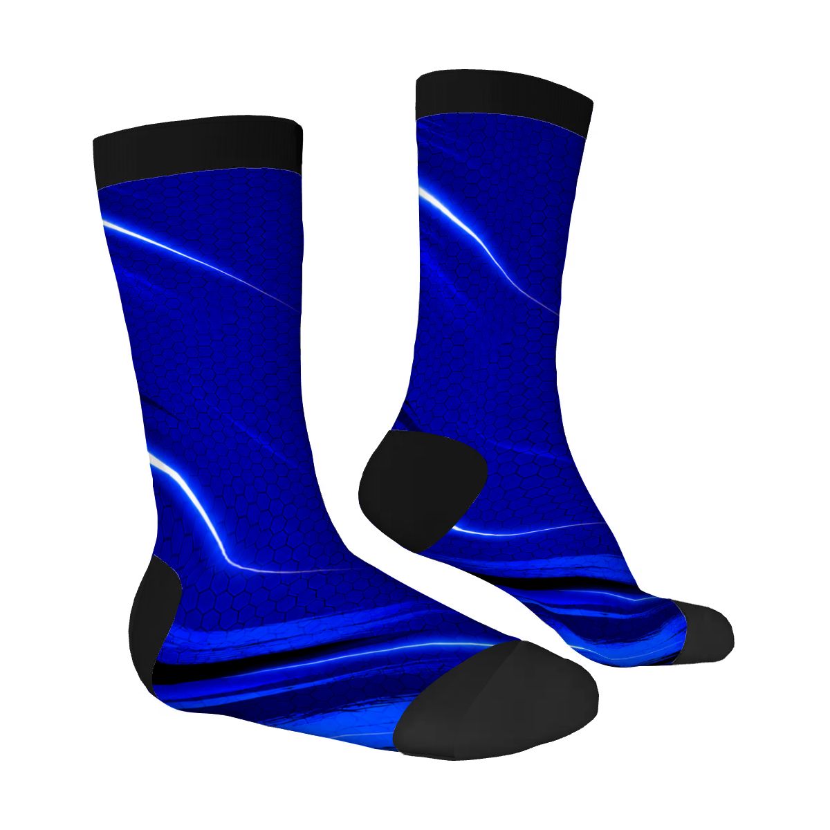 RM Atomic Blue – Performance Crew Socks