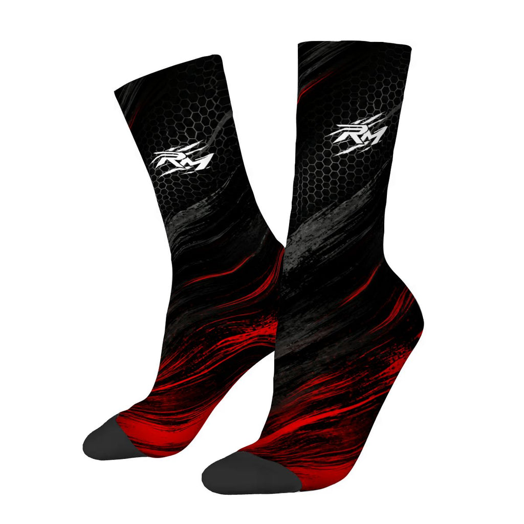 RM Black – Performance Crew Socks