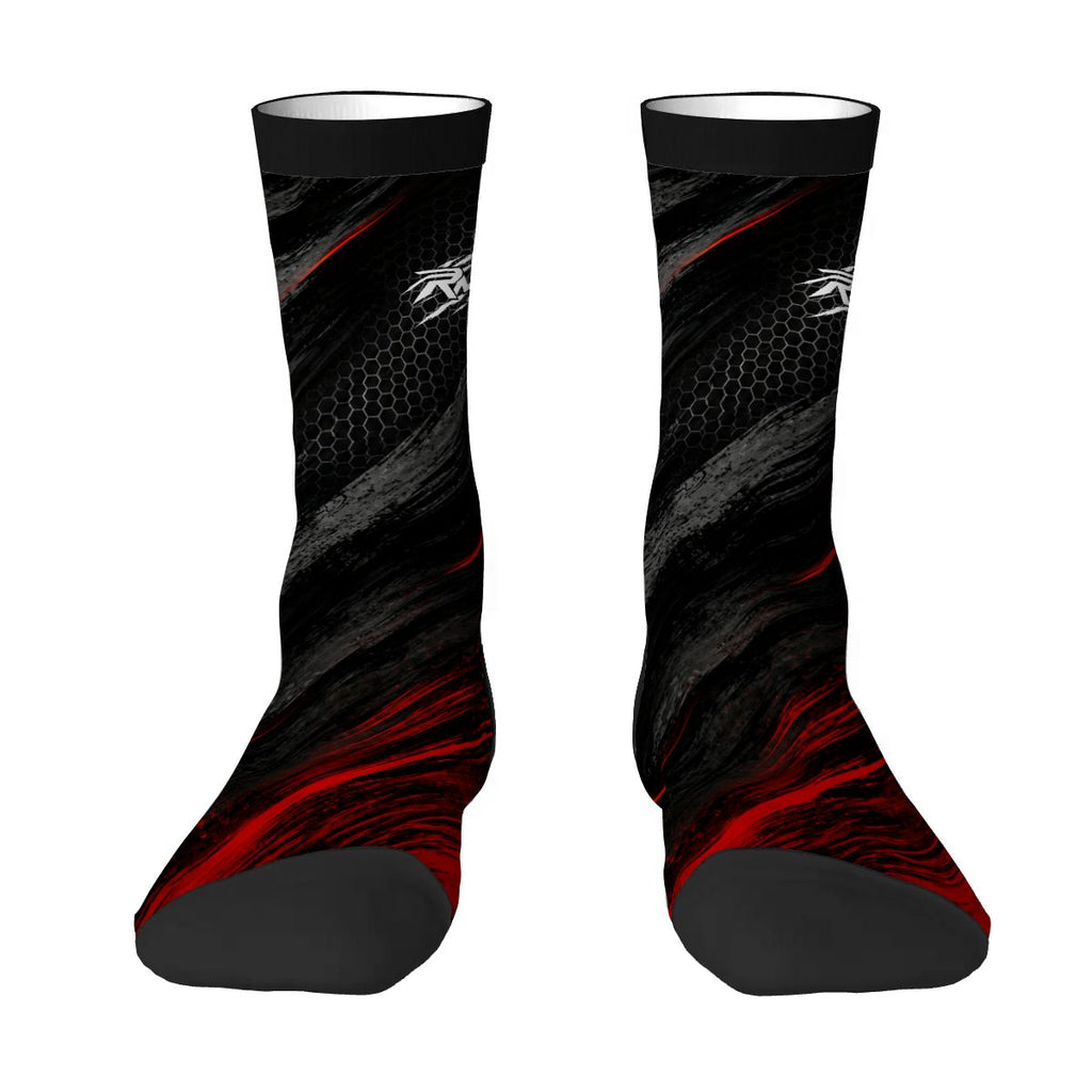 RM Black – Performance Crew Socks