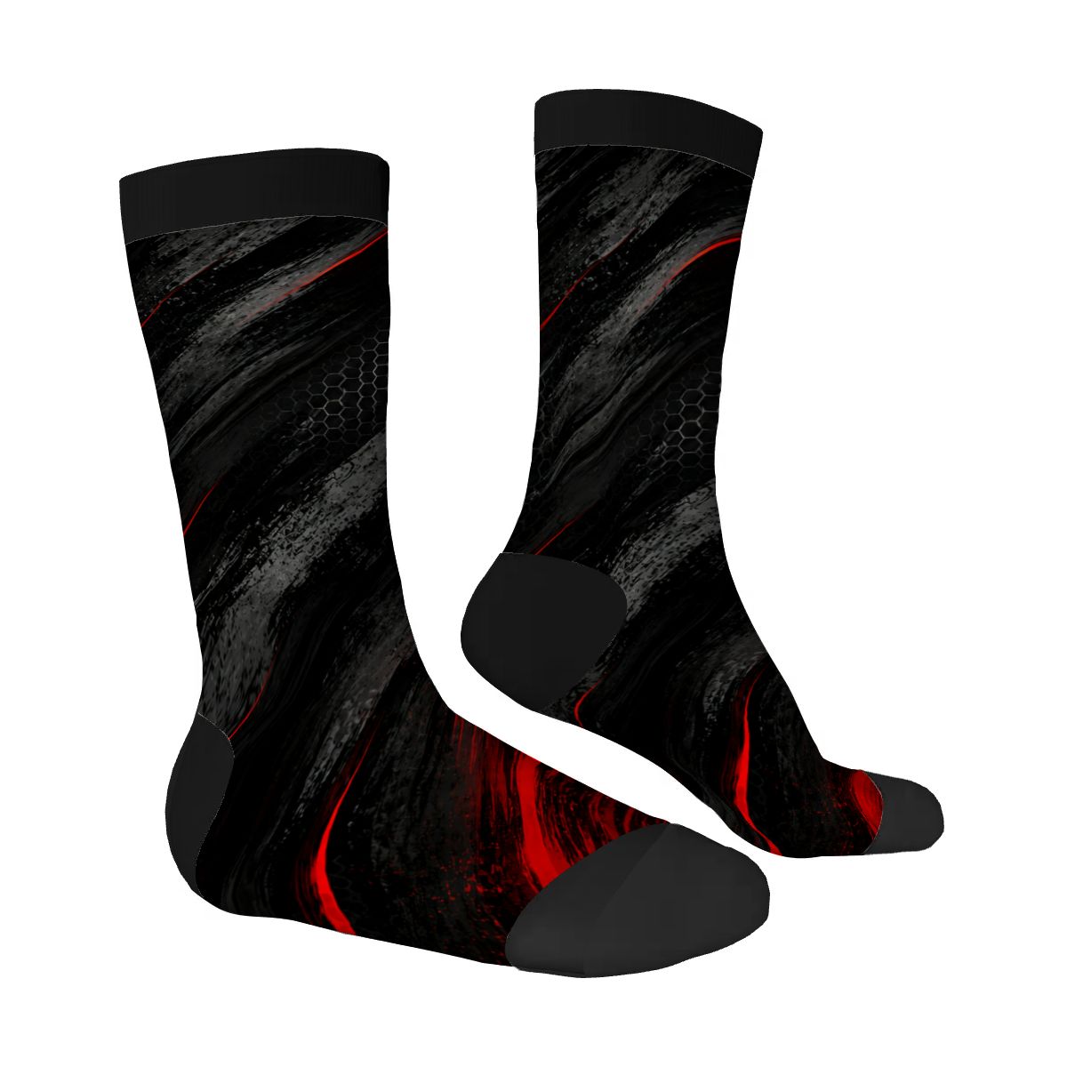 RM Black – Performance Crew Socks