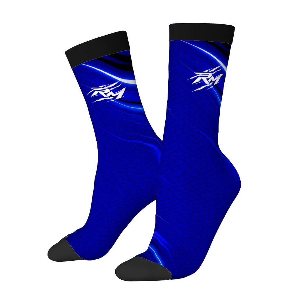 RM Atomic Blue – Performance Crew Socks