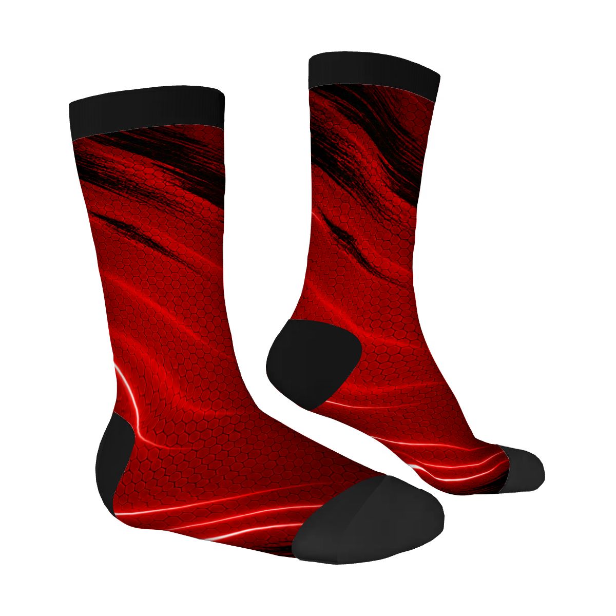 RM Red – Performance Crew Socks