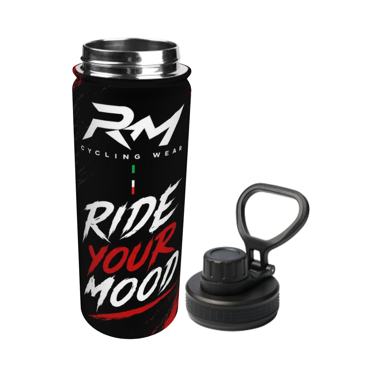 RM Black – Borraccia Sportiva Termica 18oz