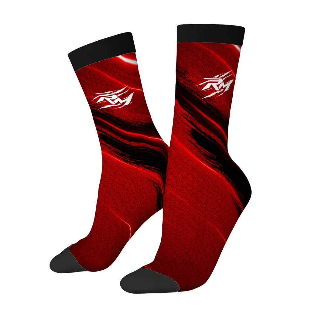 RM Red – Performance Crew Socks